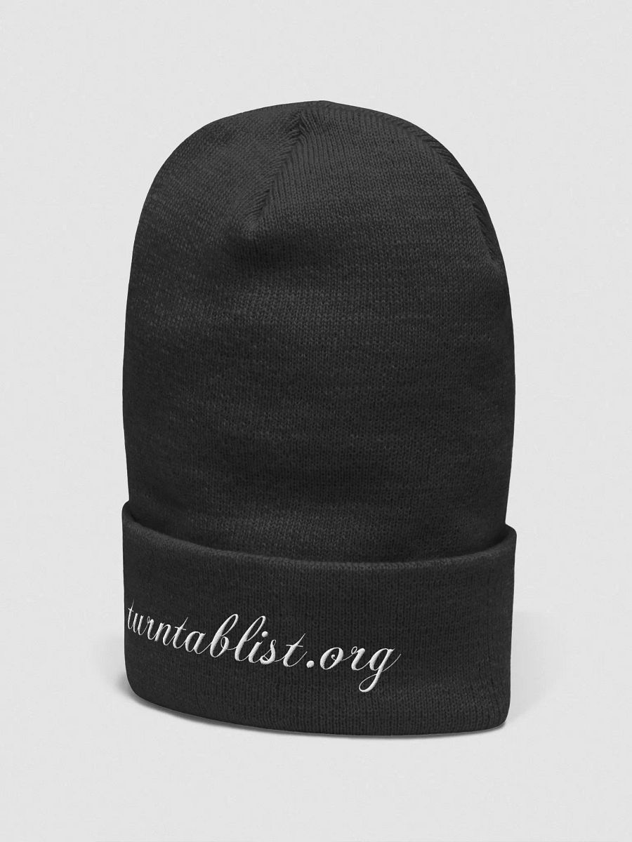 Turntablist.org Script Beanie product image (2)