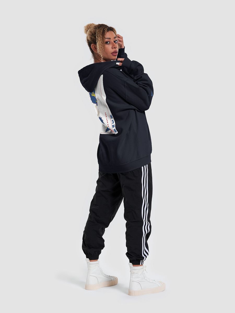 Bite Back blue card hoodie product image (6)