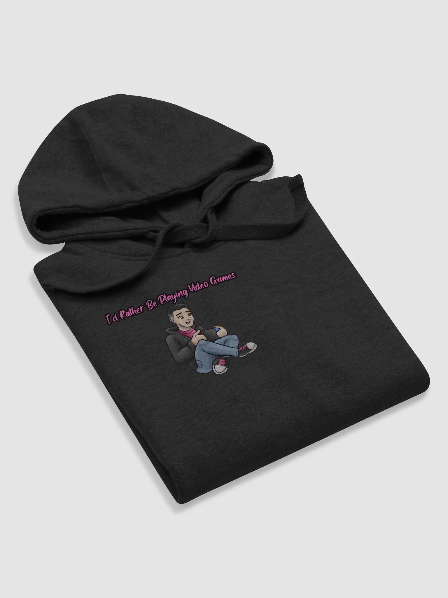 I'd Rather Be Playing Video Games Hoodie With Sleeve product image (5)