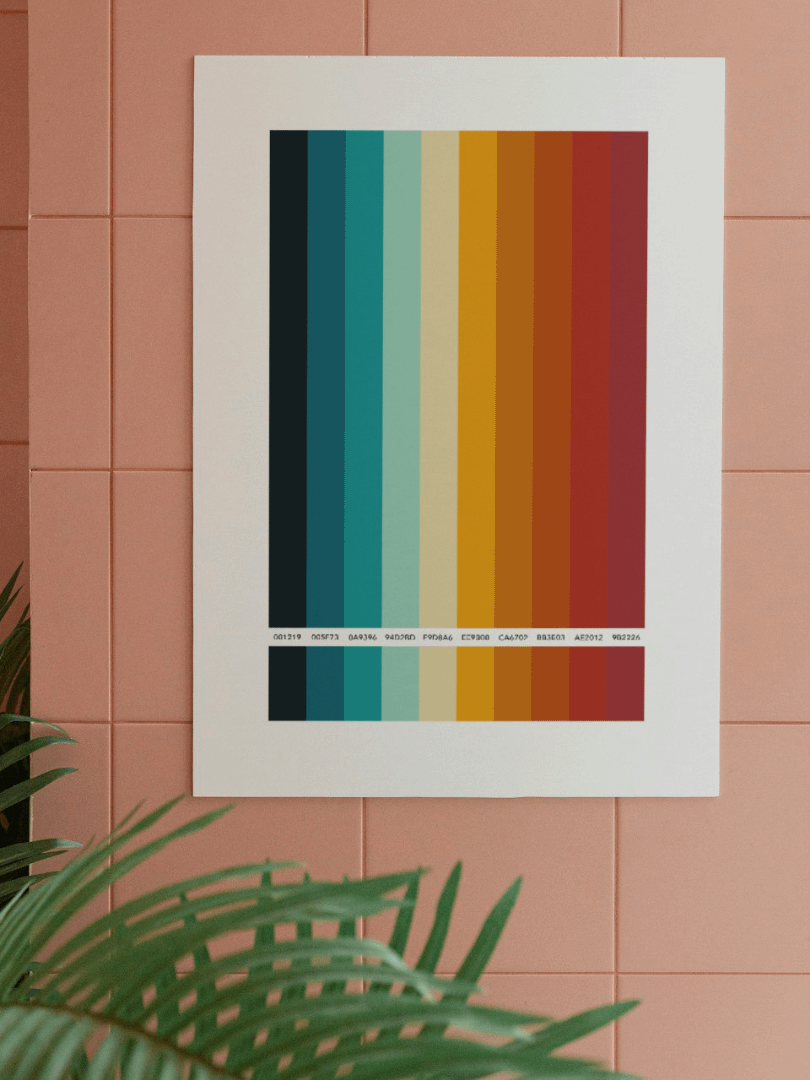 COLOR PALETTE 001 • WALLART DECOR product image (2)