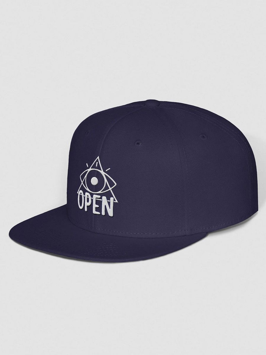 Third Eye Open Wool Blend Snap Back Cap product image (3)