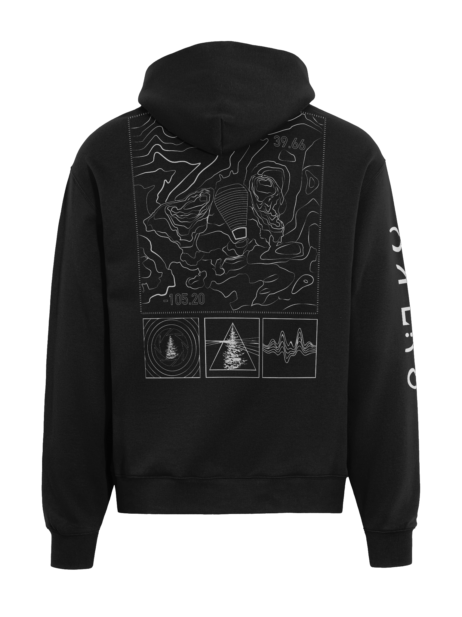 Red Rocks Topographic Hoodie product image (6)