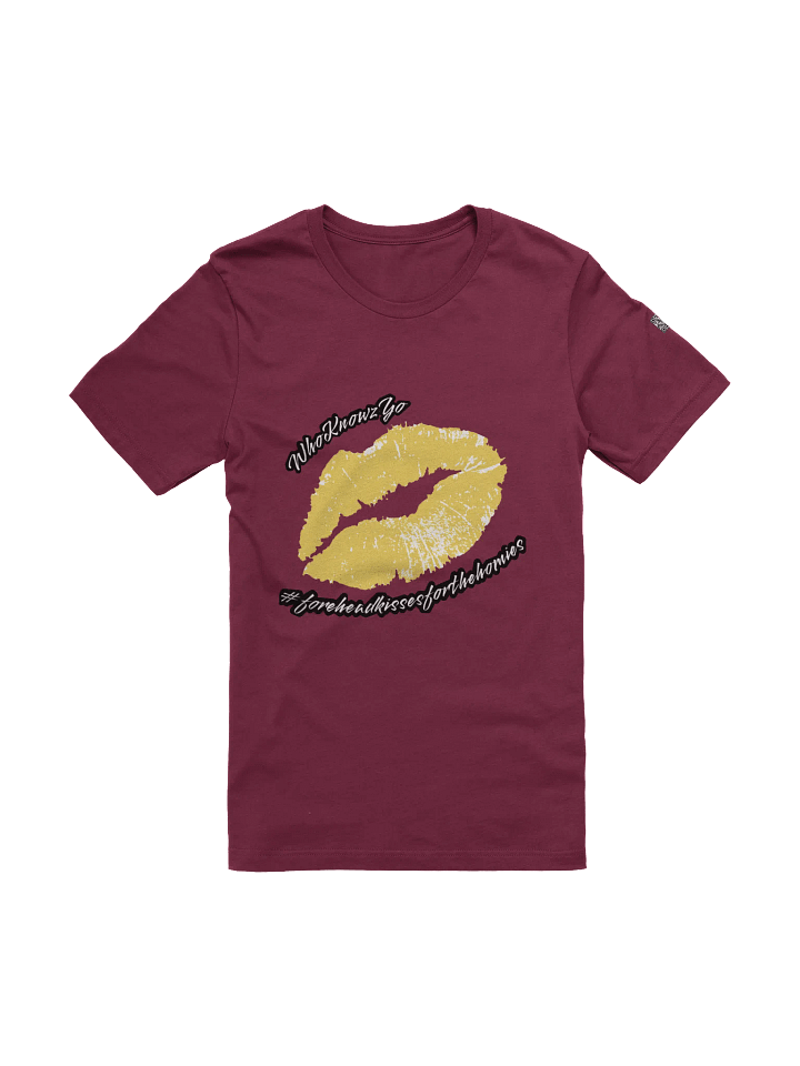 #foreheadkissesforthehomies unisex tee (yellow) (S-5XL) product image (1)