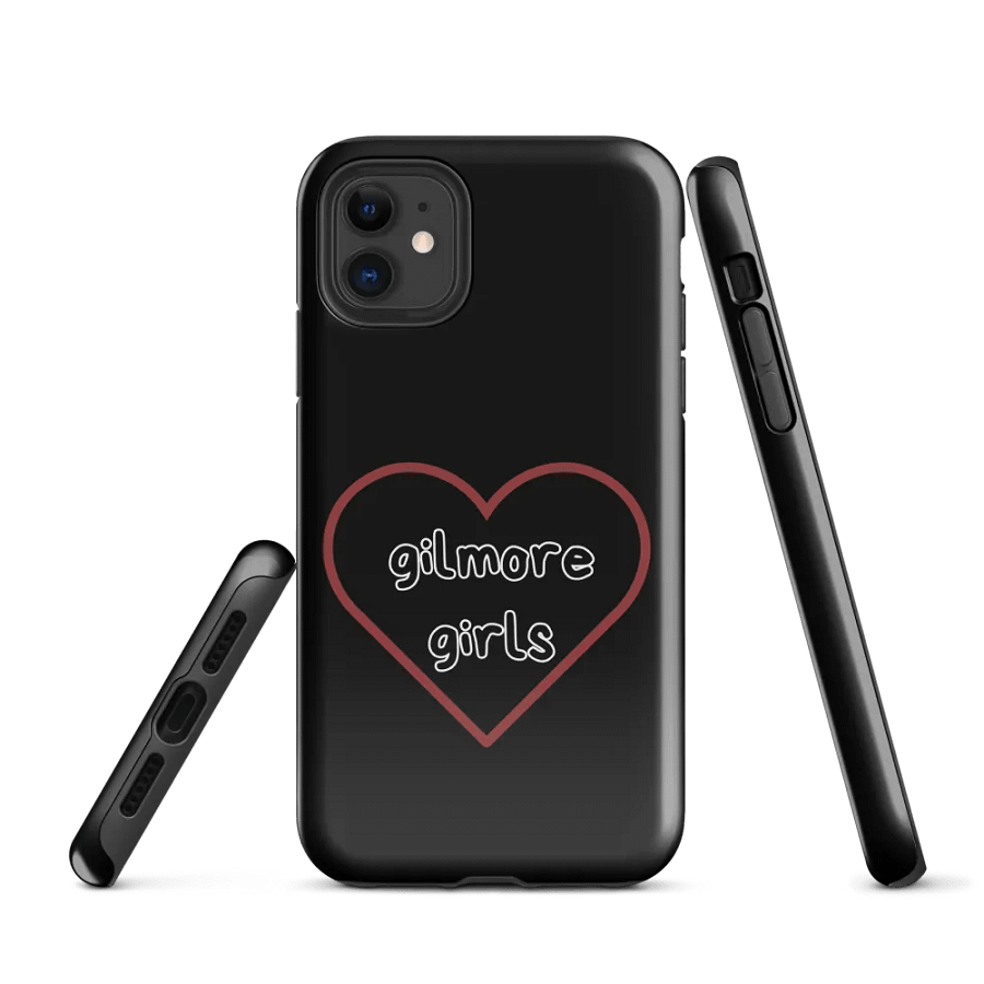 Hand-Drawn Heart on Lined Paper Saying "Gilmore Girls" - Phone Case product image (1)