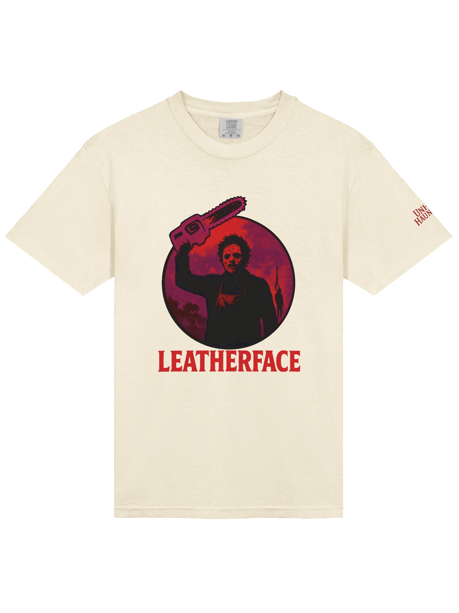 Unholy Hauntings Leatherface Tee product image (3)