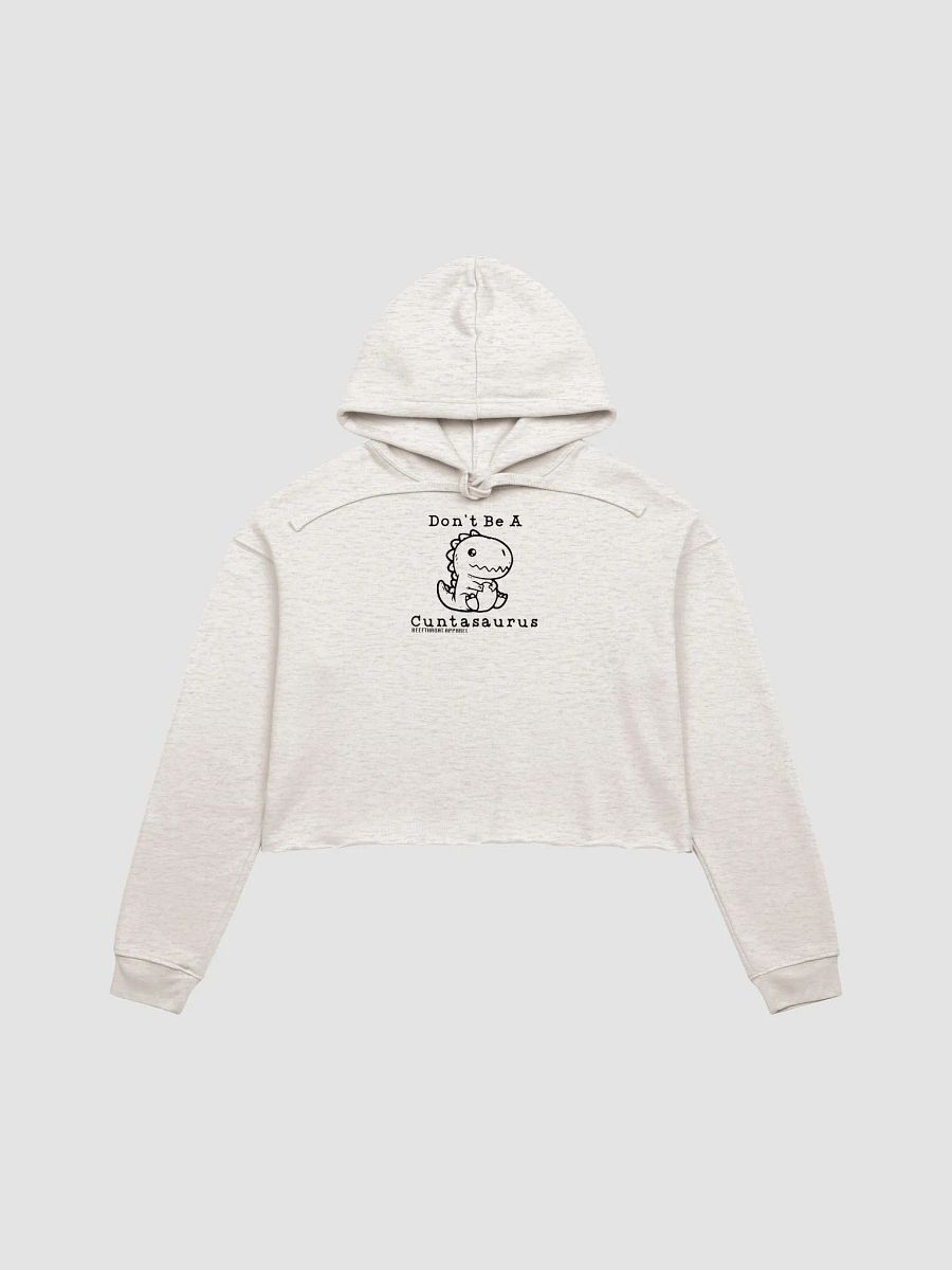 Choose Kindness Over Cuntasauruses Women's Crop Hoodie product image (2)