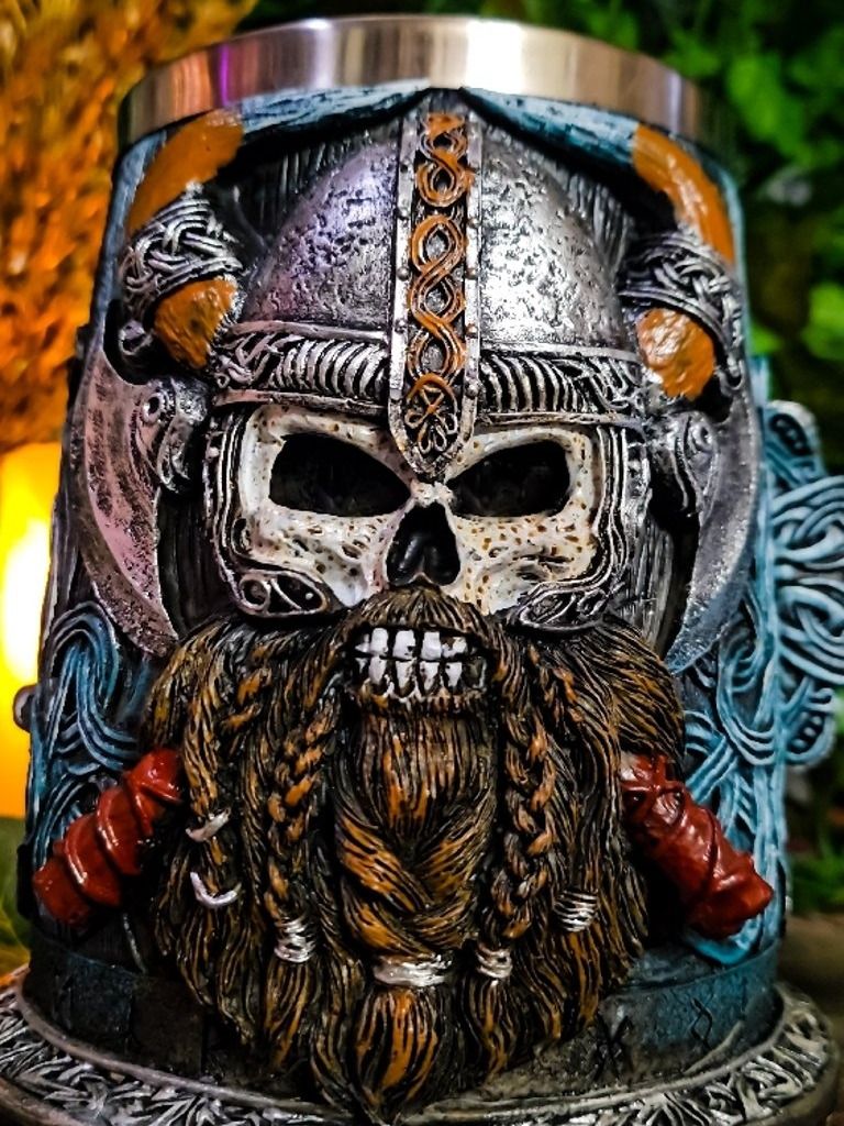 The Armored Kingdom Skullhelm Norse Mug product image (2)