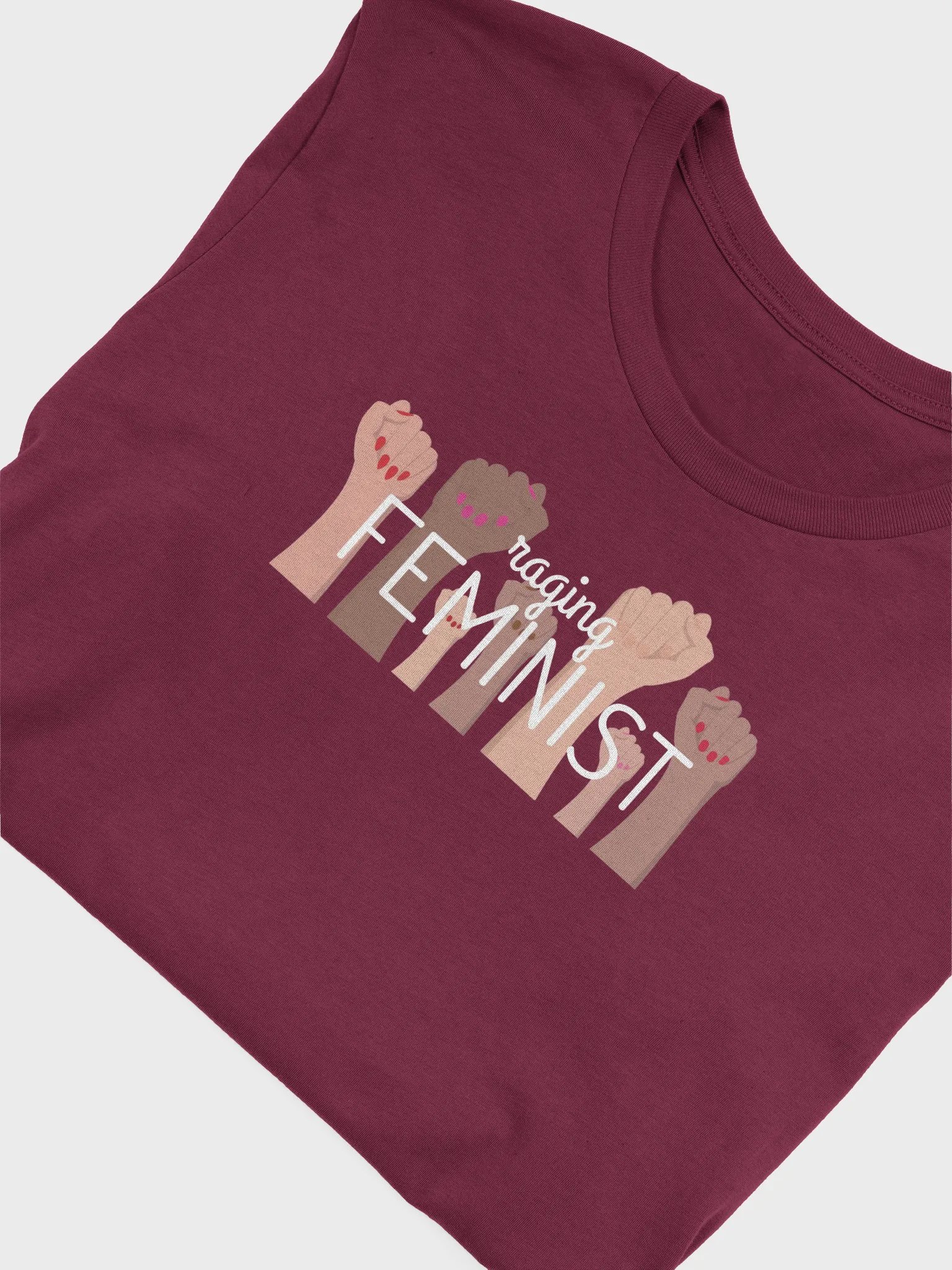raging feminist (short sleeve tee) product image (5)