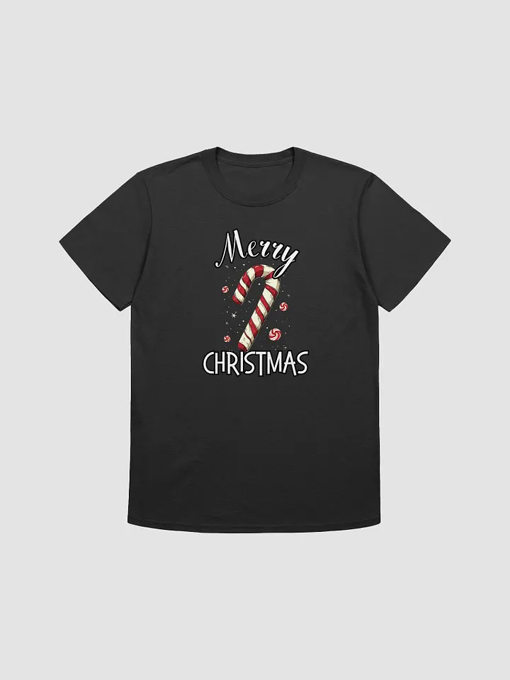 Merry Christmas Candy Cane Unisex T-Shirt product image (2)