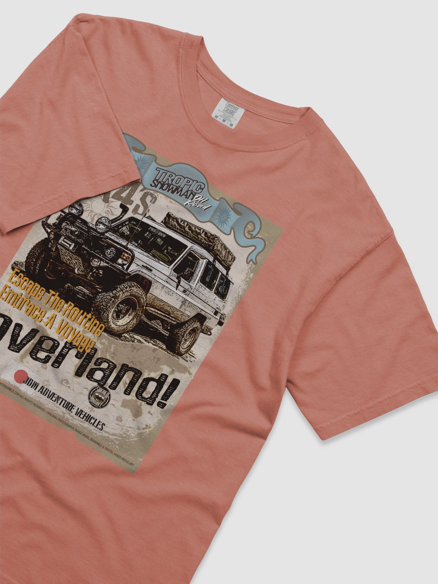 Sacred Rumble - 4X4 Land Cruiser - Overland Tee - xTS product image (85)