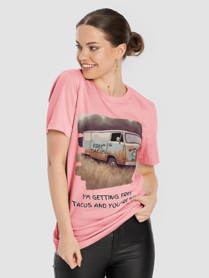 Free Tacos Van Graphic T-Shirt product image (2)