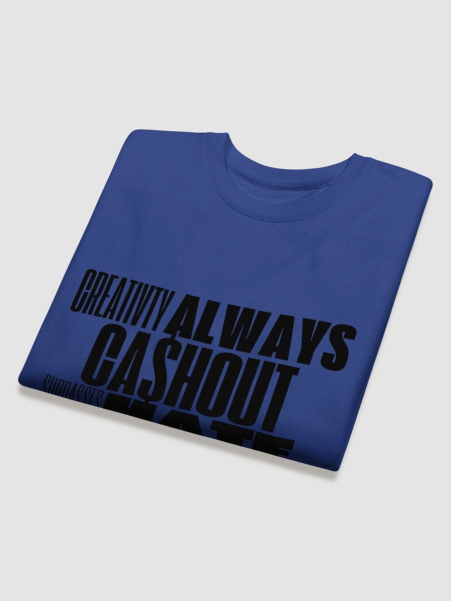 CASHOUT Signature Sweatshirt (Black Letters) product image (24)