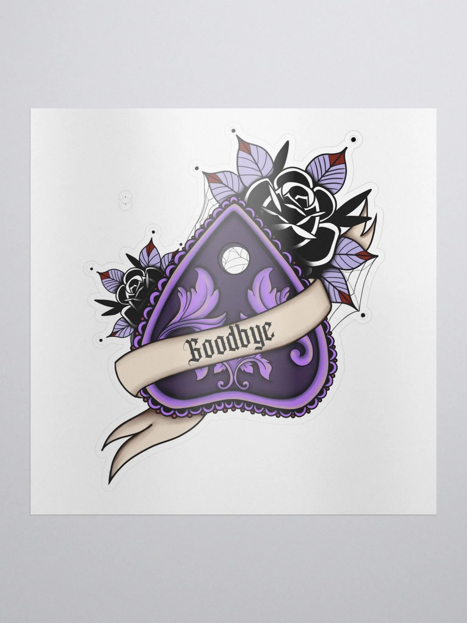 GOODBYE STICKER product image (1)