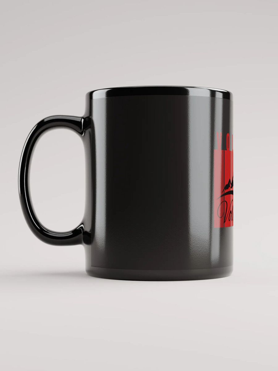 Volcano Vibes Black Glossy Mug product image (6)