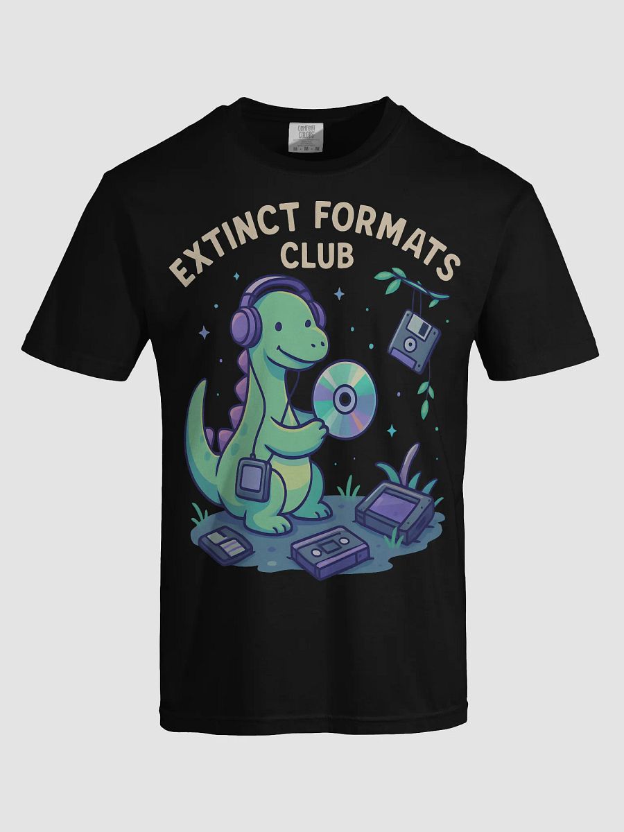 Extinct Formats Club T-shirt product image (5)