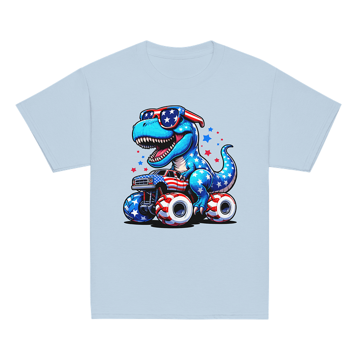 T-Rex Monster Truck Youth Tee product image (22)