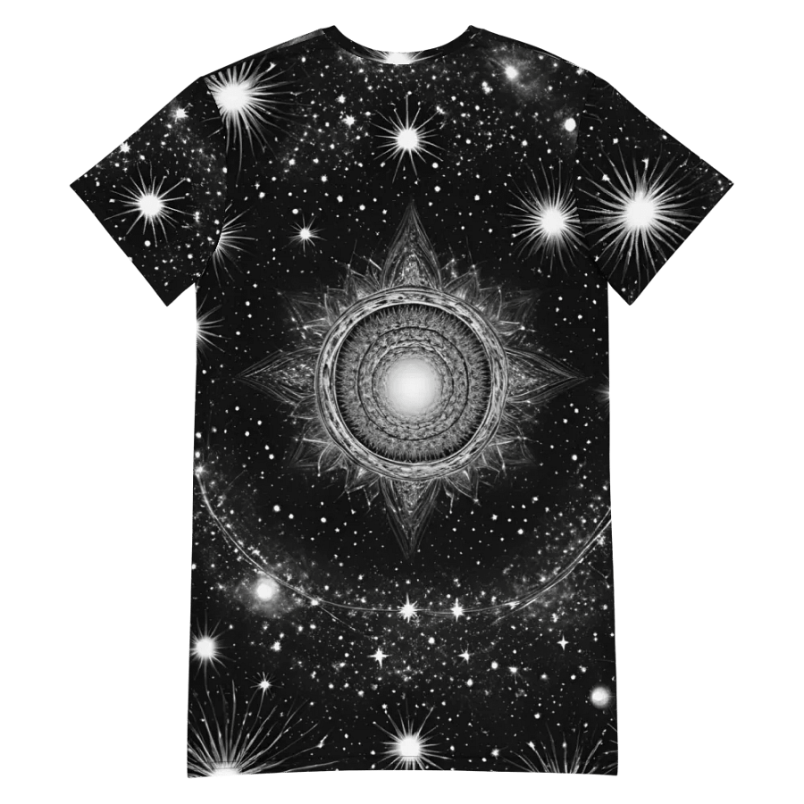 Celestial Symmetry T-Shirt Dress product image (6)