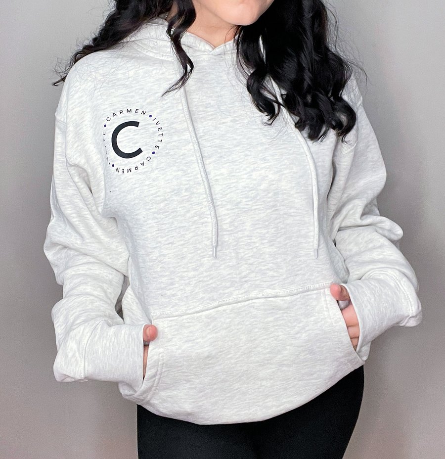 Carmen Ivette logo hoodie product image (1)