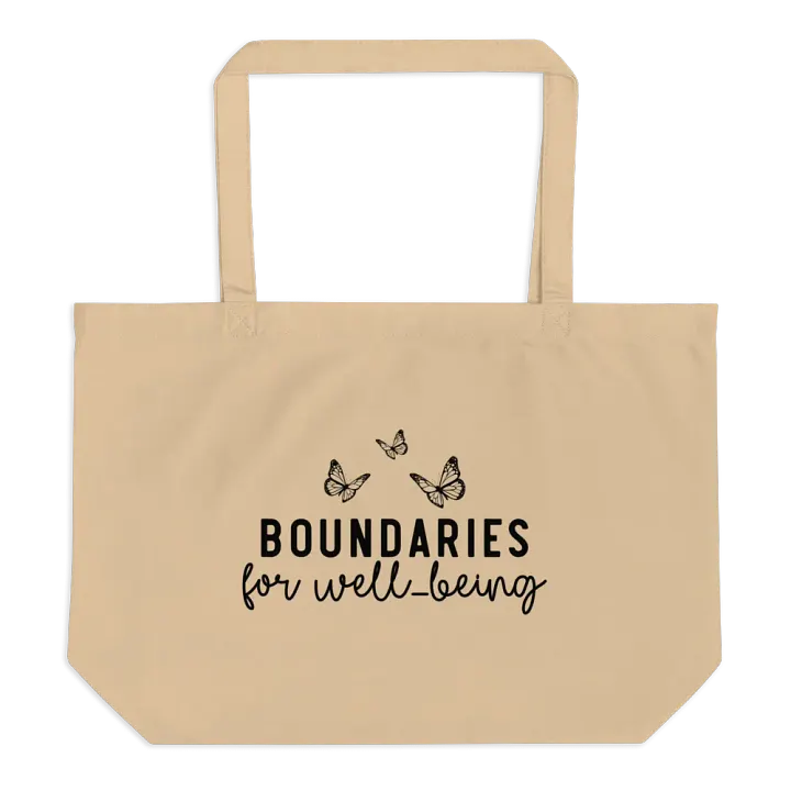 Boundaries For Well-Being Tote product image (1)