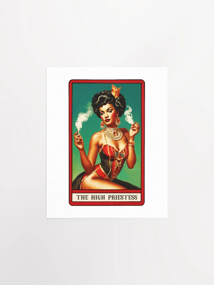The High Priestess - Queer Tarot - Print product image (1)