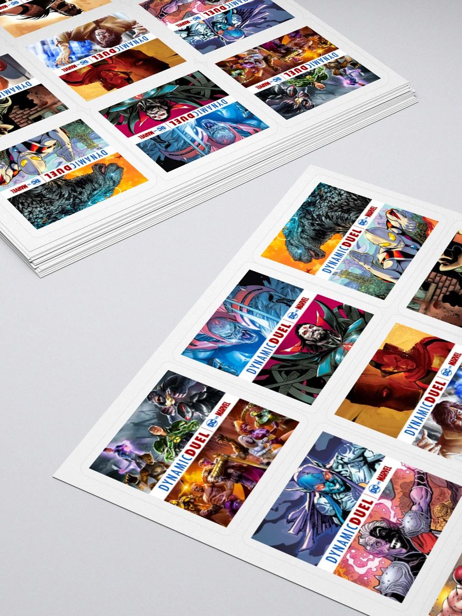 Dynamic Duel Episode Cover Stickers - Series 21 product image (11)