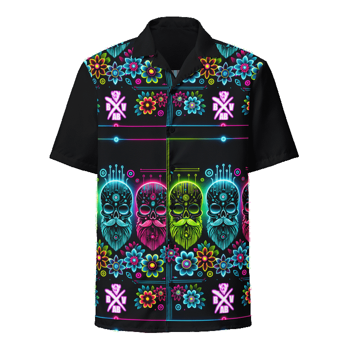 Neon skulls X factor shirt product image (1)