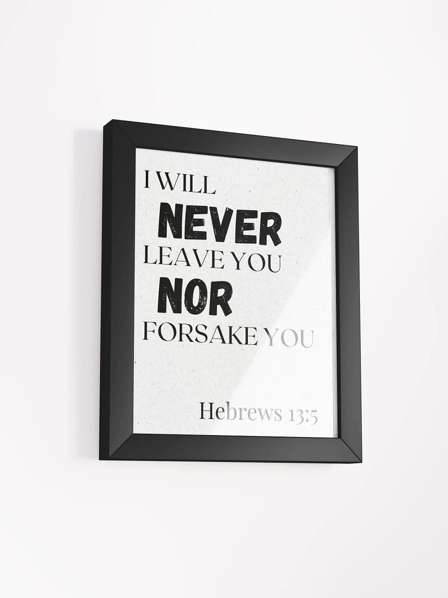 Never Forsake Me Matte Poster product image (2)