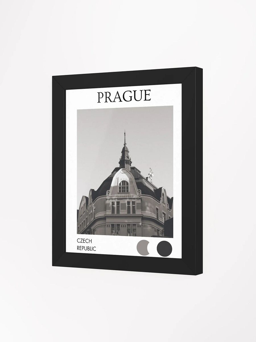 Buildings of Prague I - Black & White / Framed product image (3)