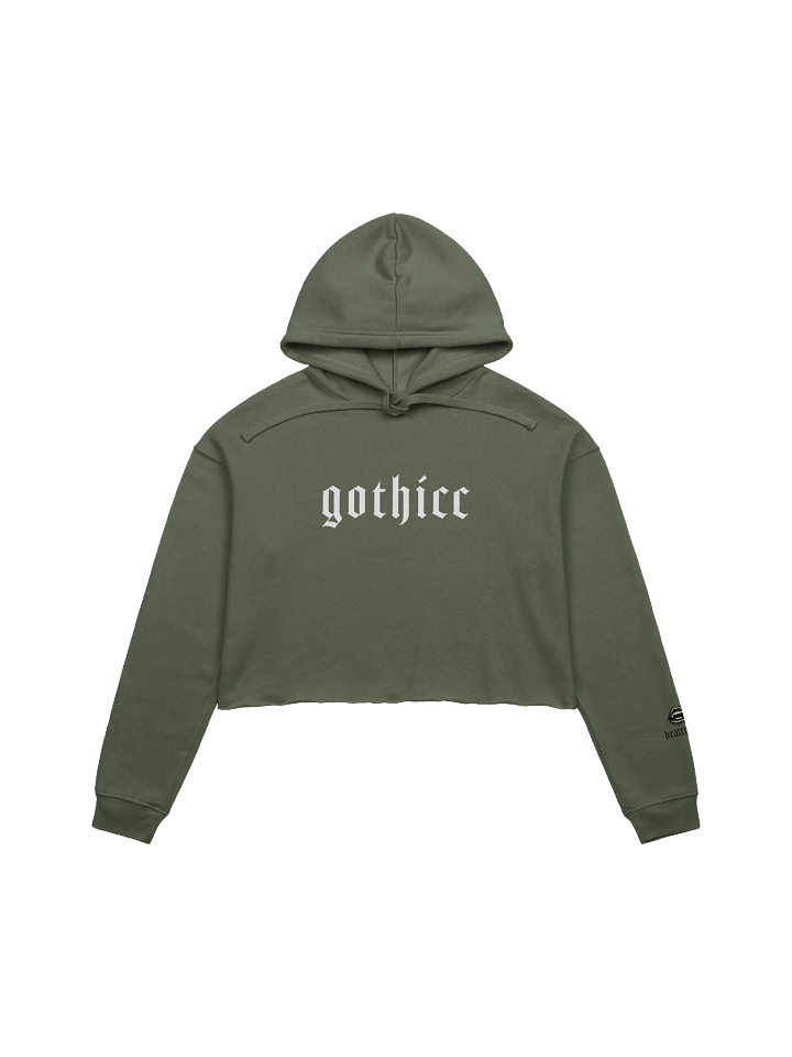 Gothicc Cropped Hoodie product image (7)