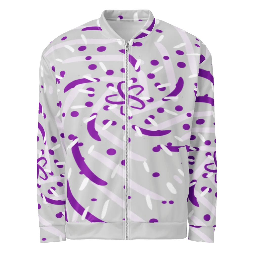 Midnight Swirl Women's Bomber Jacket product image (1)