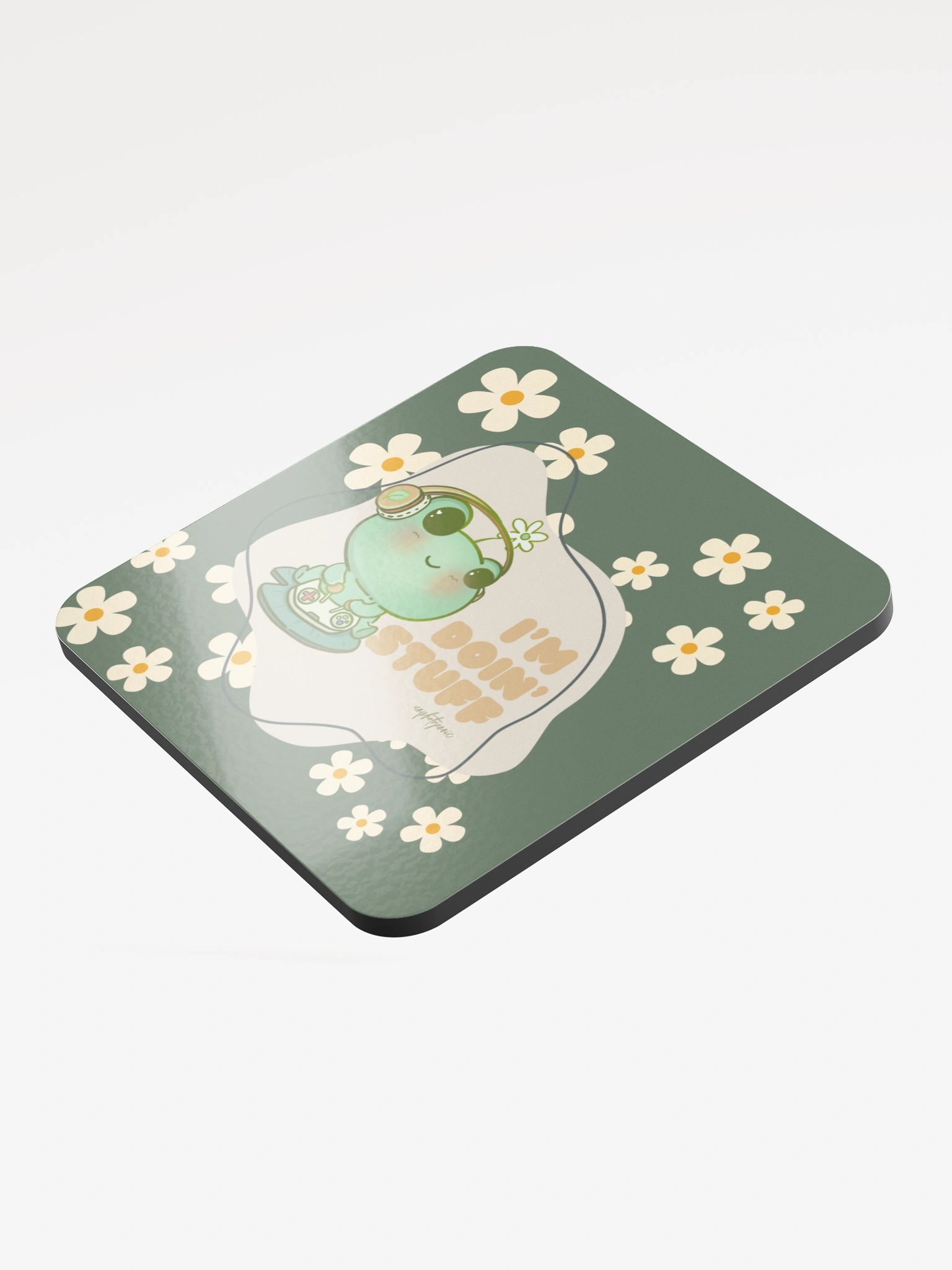I'm Doin Stuff Cork Coaster product image (3)