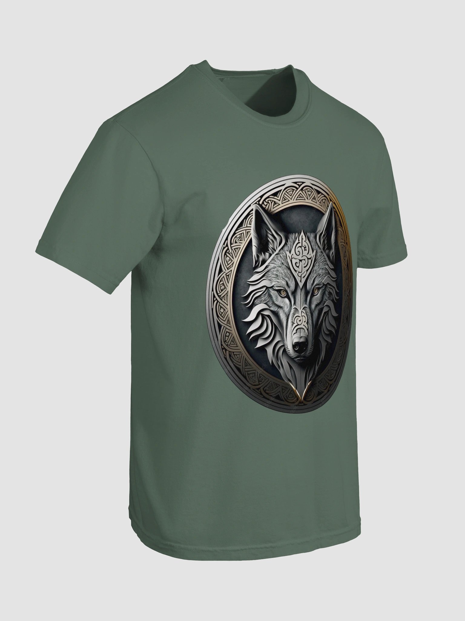 The Valhalla Wolf Men's Viking T-Shirt product image (107)