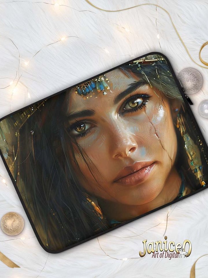 Ancient Woman Warrior Laptop Case product image (2)