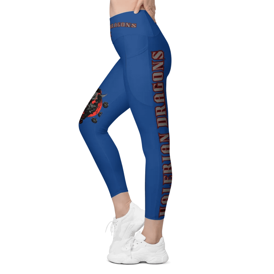 BLUE demon soul square up women's pocket leggings product image (4)