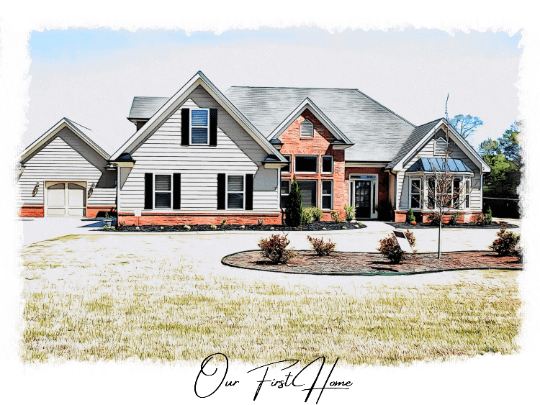 House Portrait From Photo Watercolor Painting From Photo Realtor Closing Gift Custom Digital Watercolor House Homeowners Gift Home Gift product image (5)