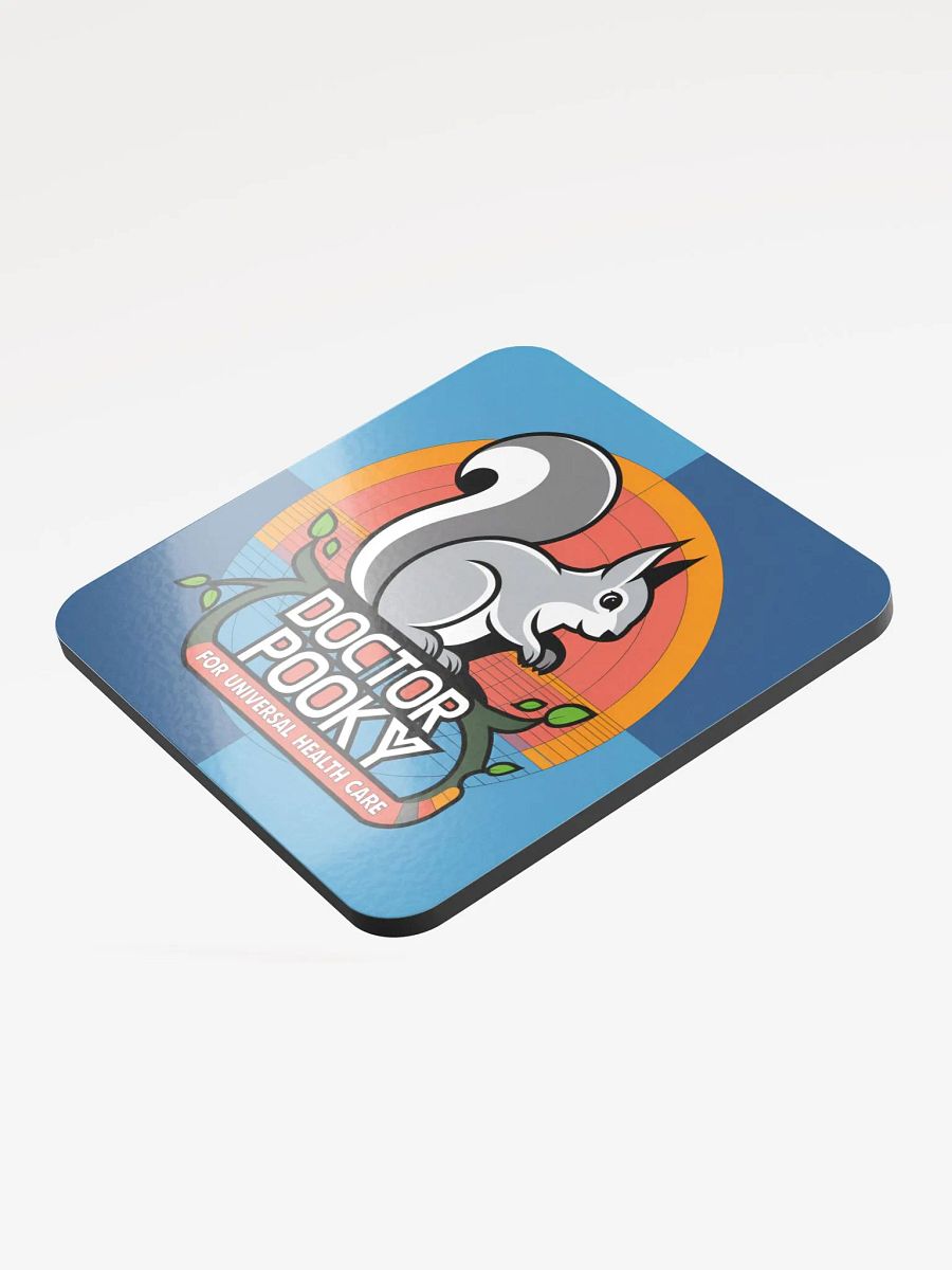 Coaster or micro art piece: doctor pooky for universal healthcare product image (3)