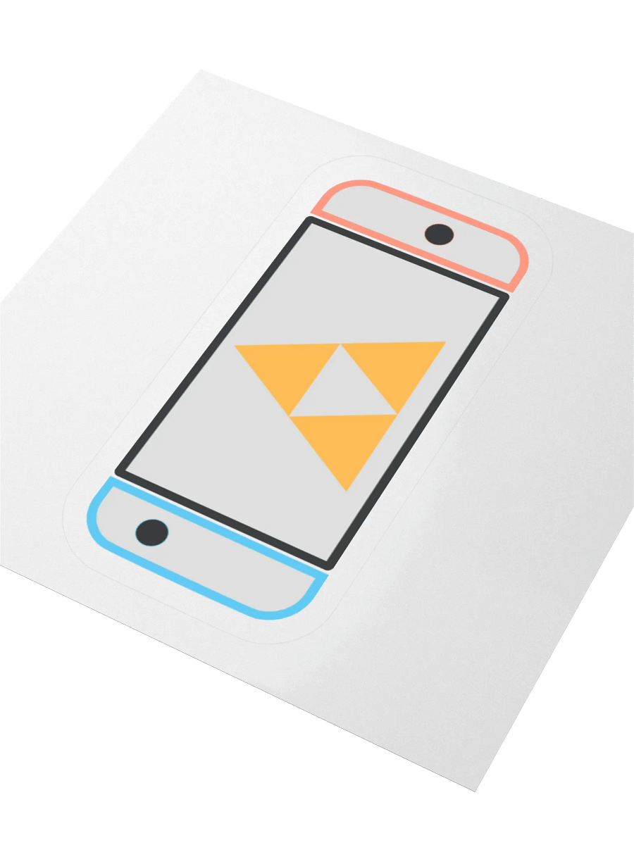 Switch 2 Triforce Sticker product image (8)