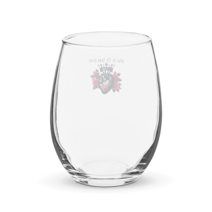 KING OF MY DARK HEART WINE GLASS product image (2)