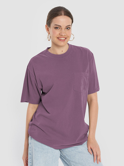 Photo showing Comfort Colors Unisex Garment-Dyed Pocket T-Shirt