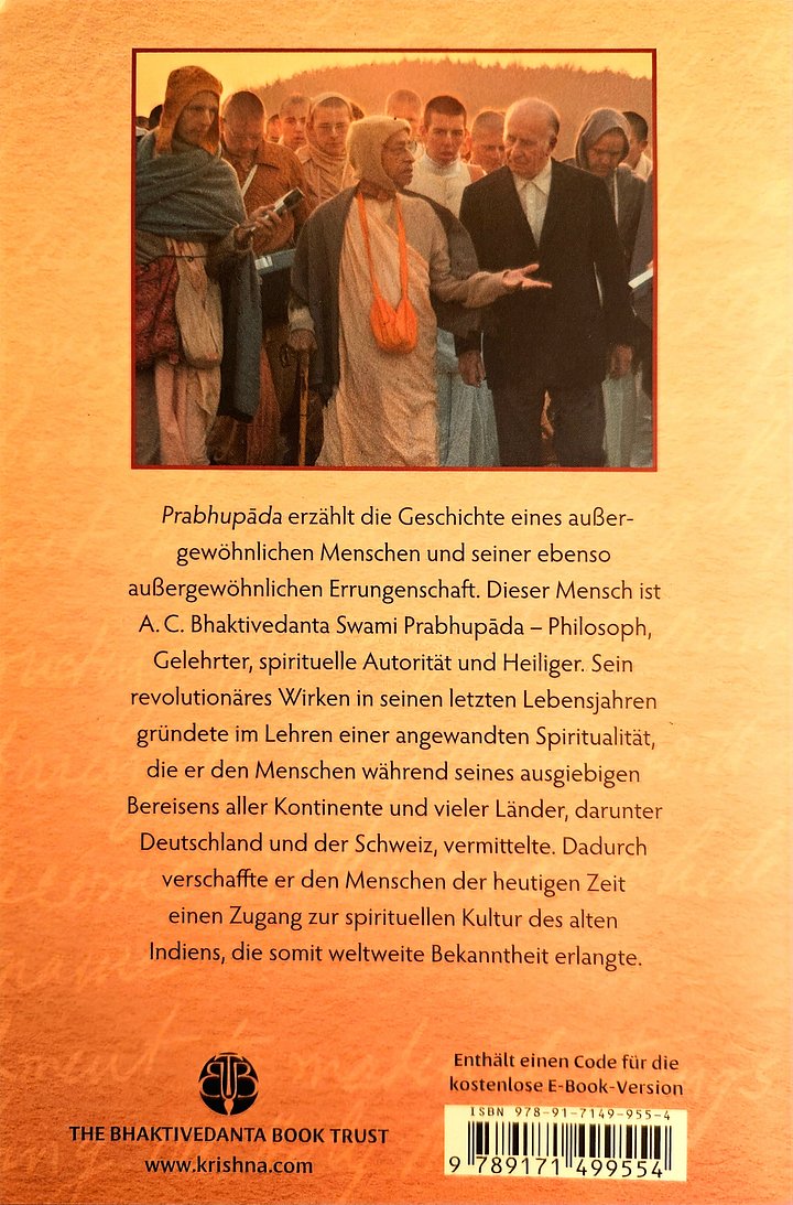 PRABHUPĀDA Der Mensch, der Weise, sein Leben, seine Lehren product image (2)