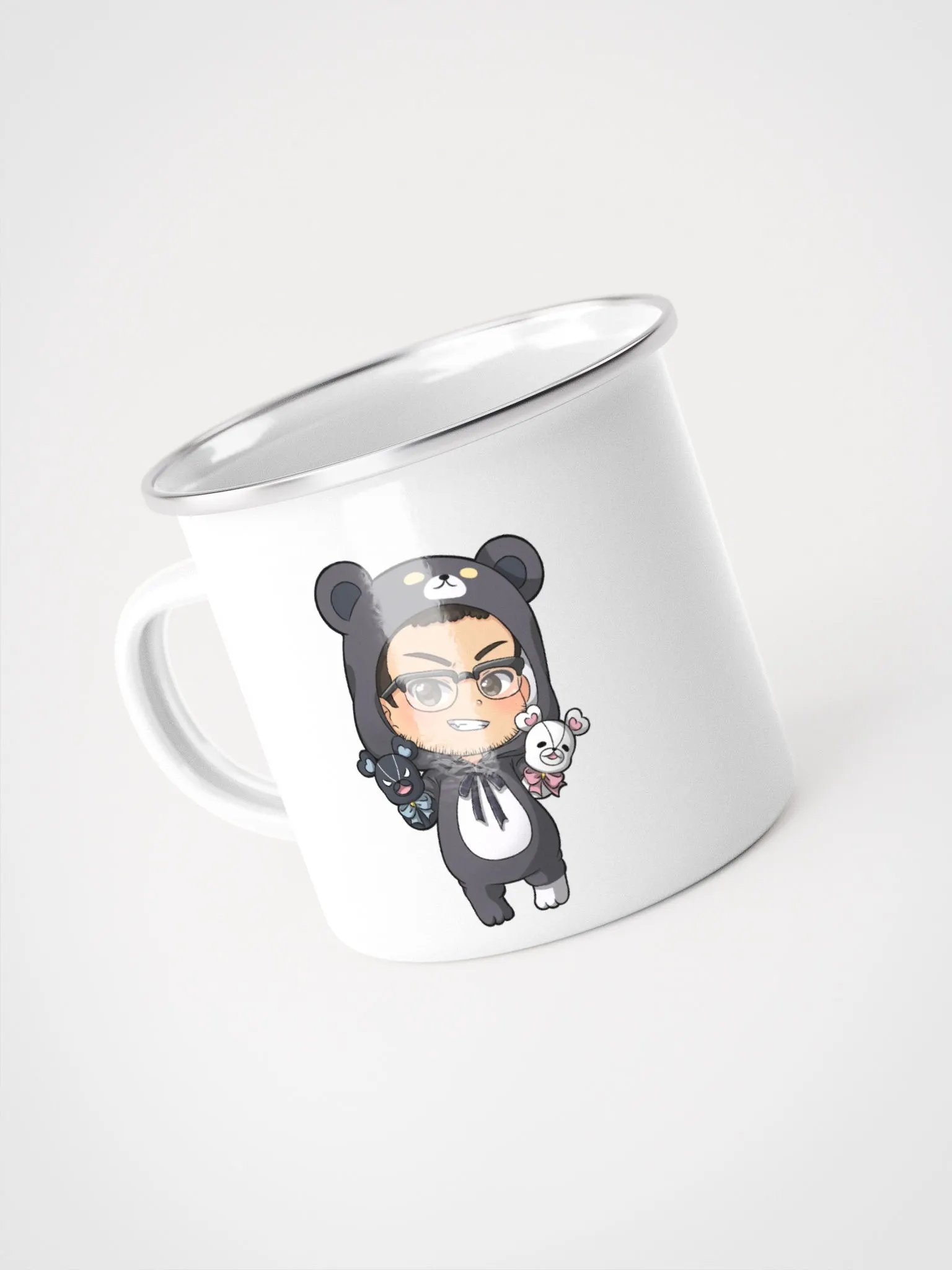 Bear Plays Enamel Mug product image (3)