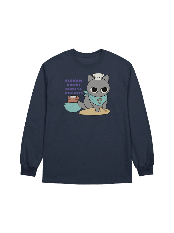 Biscuit Cat - Unisex Adult Long Sleeve T-shirt product image (1)