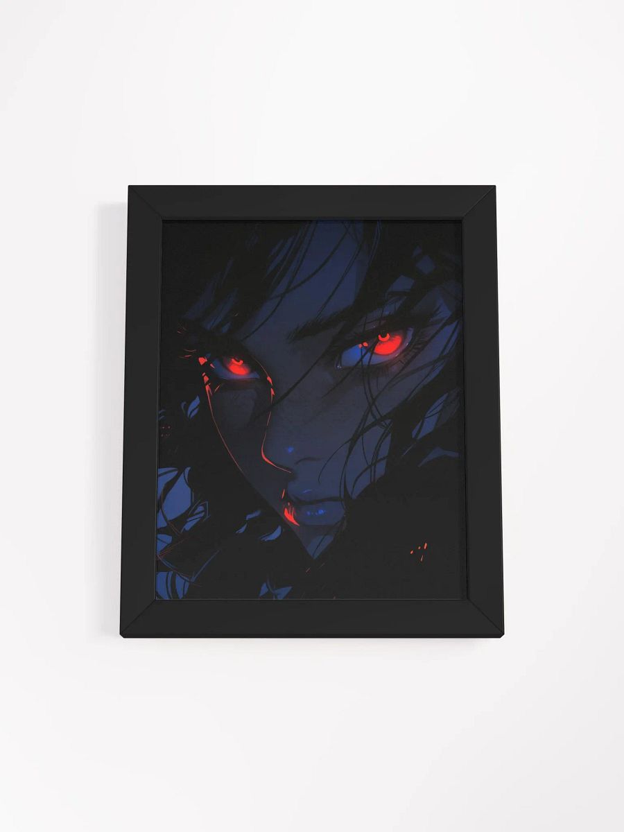 Framed Crimson Gaze Matte Poster product image (13)