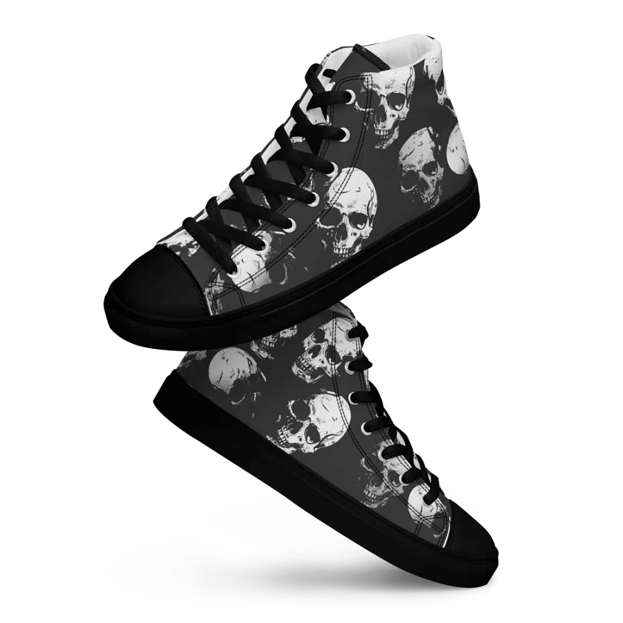 Grim Soles Monochrome Men's High Tops product image (8)