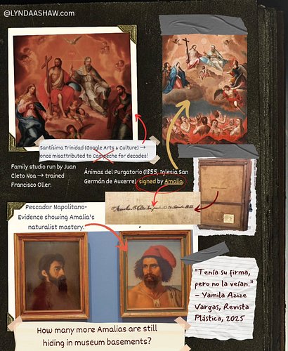 The Rediscovery of Amalia Cletos Noa

Here’s some art-world tea:

In 2021, historian Yamila Azize Vargas stumbled upon a reve...