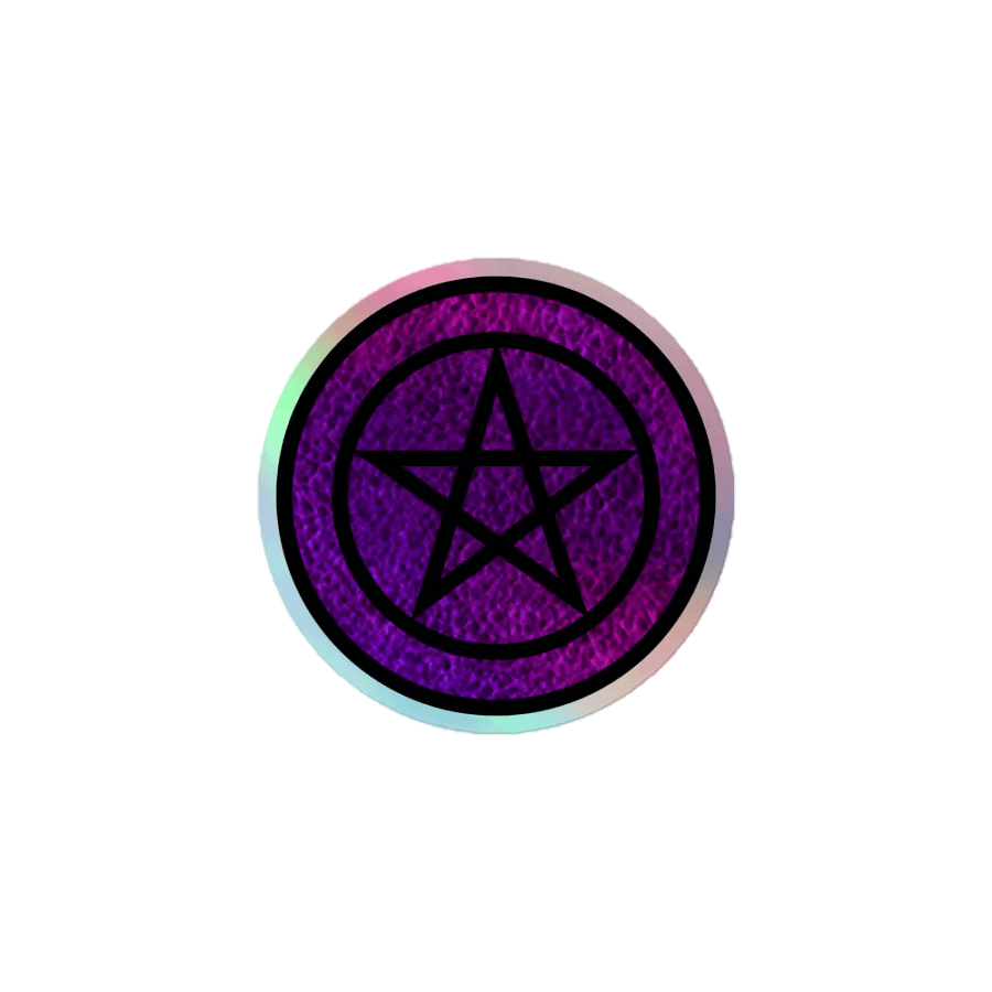 Pentacle Holographic Stickers product image (1)