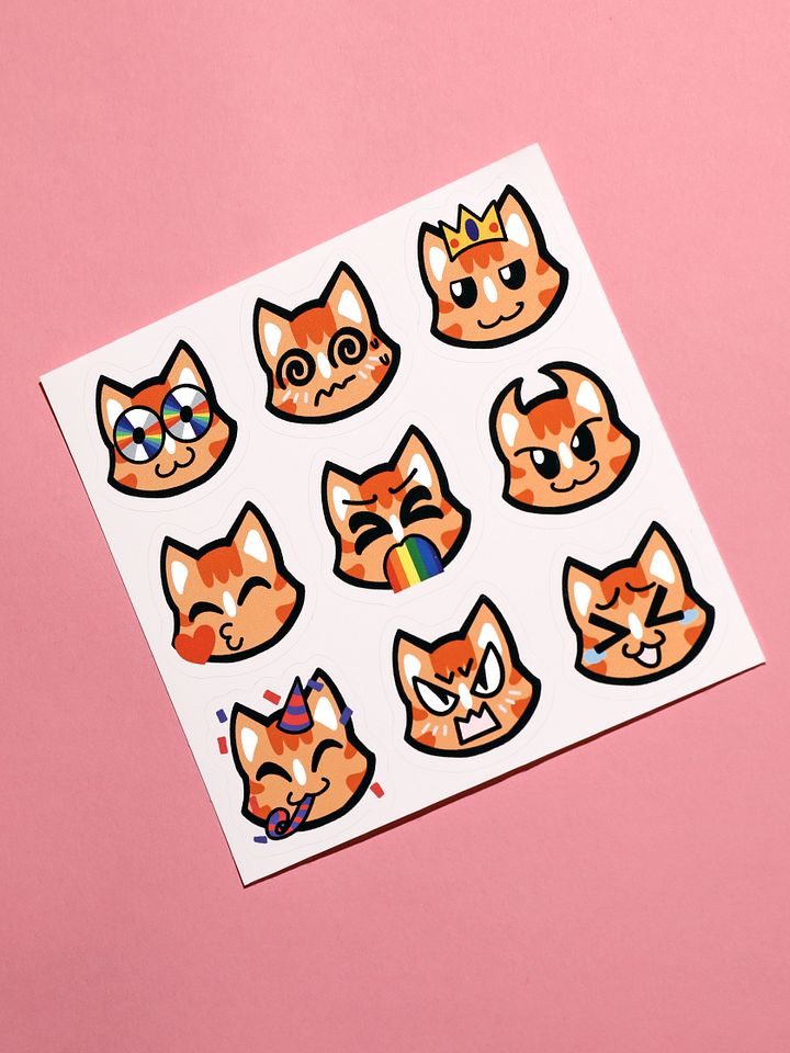 Zyler The Cat Stickers product image (1)