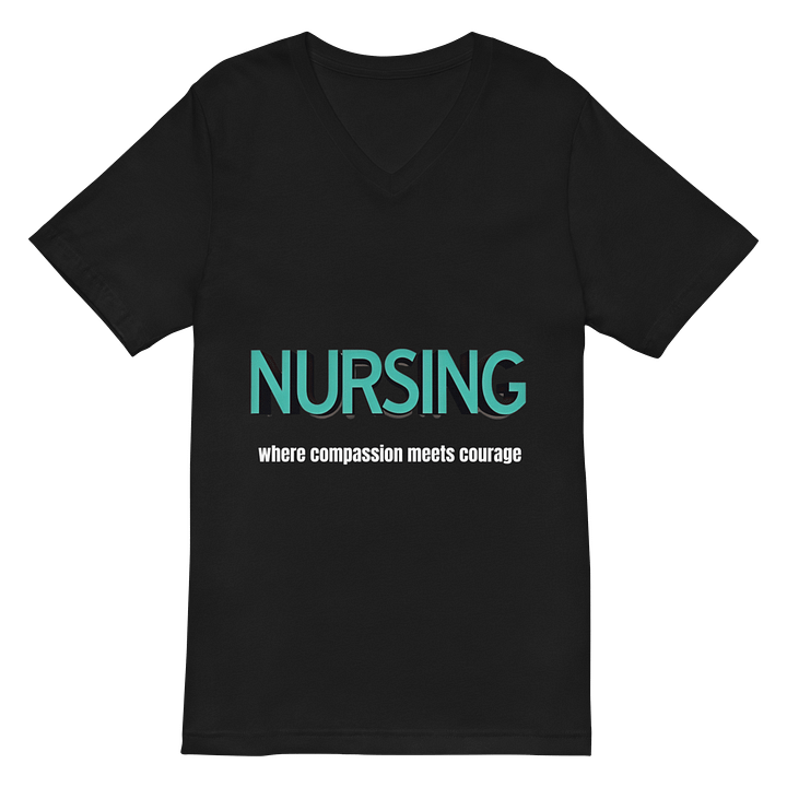 Compassion Meets Courage V-Neck Tee product image (2)