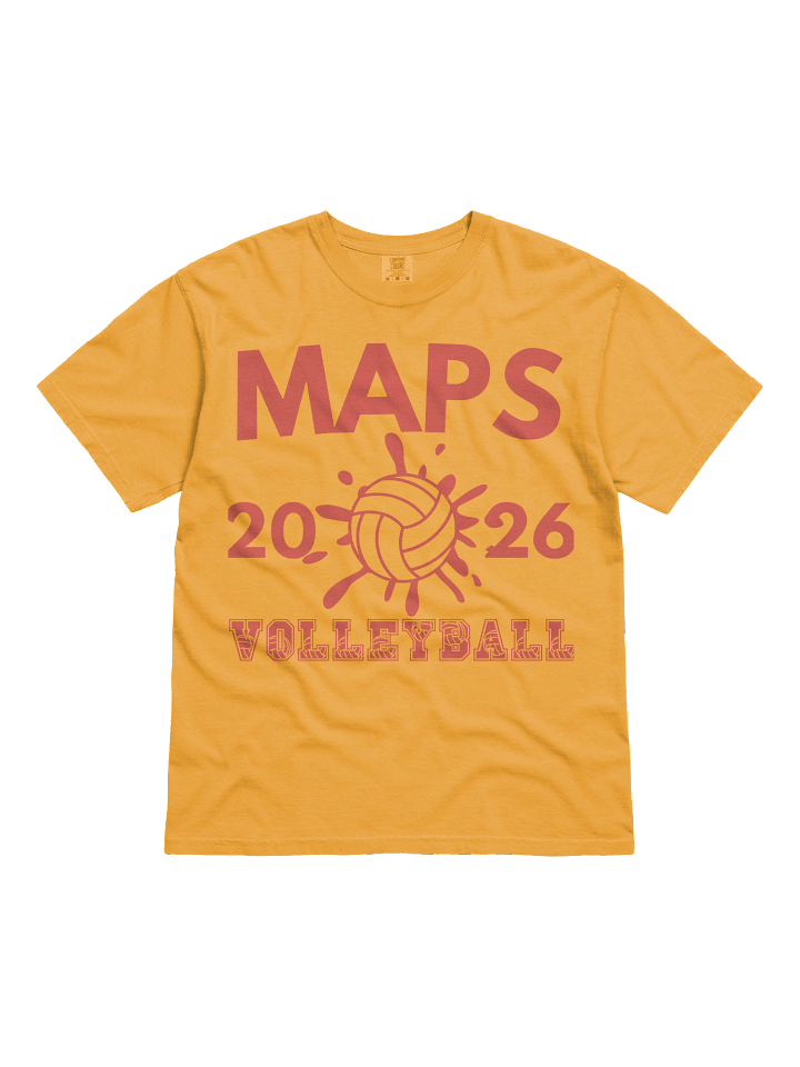 2026 MAPS Varsity Volleyball Heavyweight Tee product image (1)