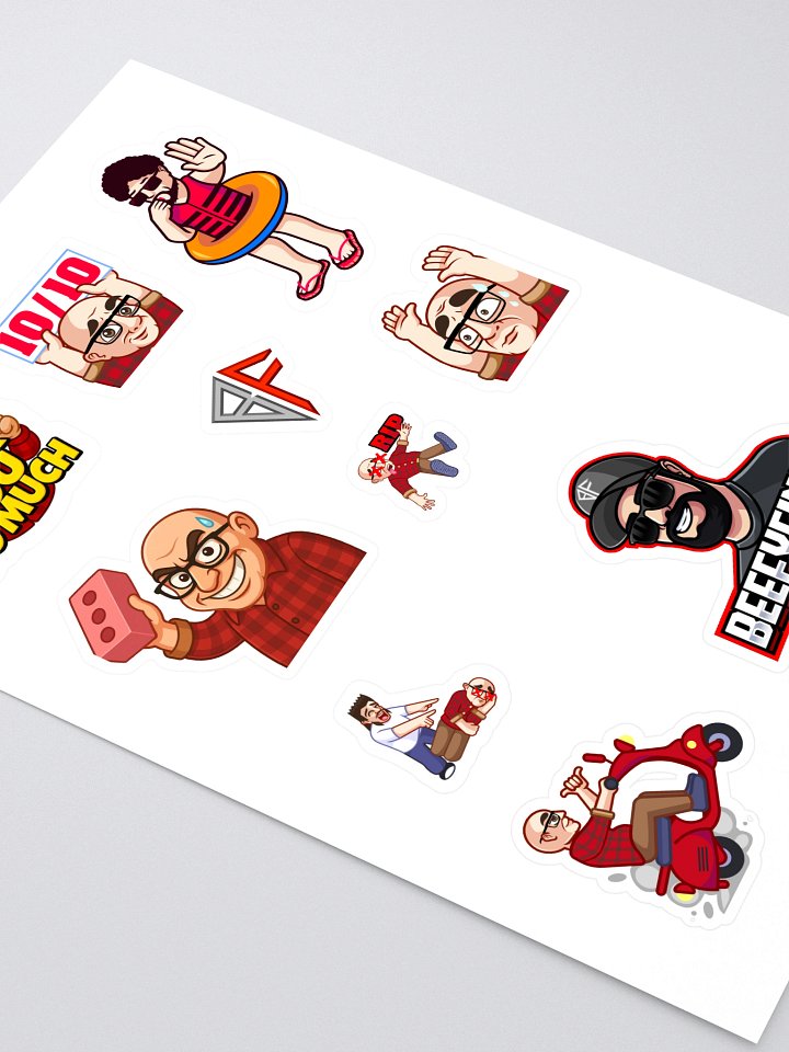 Beefy Stickers product image (2)